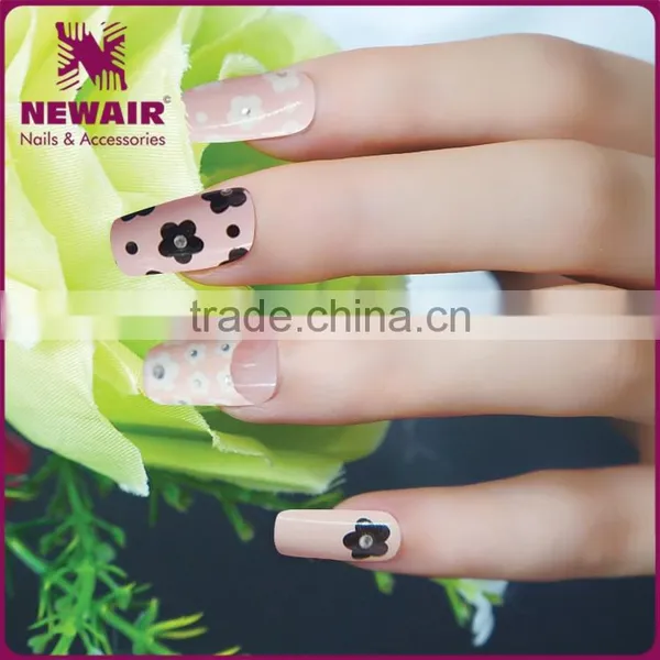 2017 New Fashion Flower Colorful Nail Sticker for Party photo-6