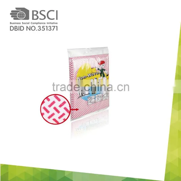 Biodegradable Fabrics/ Eco-friendly Spunlace Nonwoven Disposable Restaurant Washable Dish Cloths photo-4