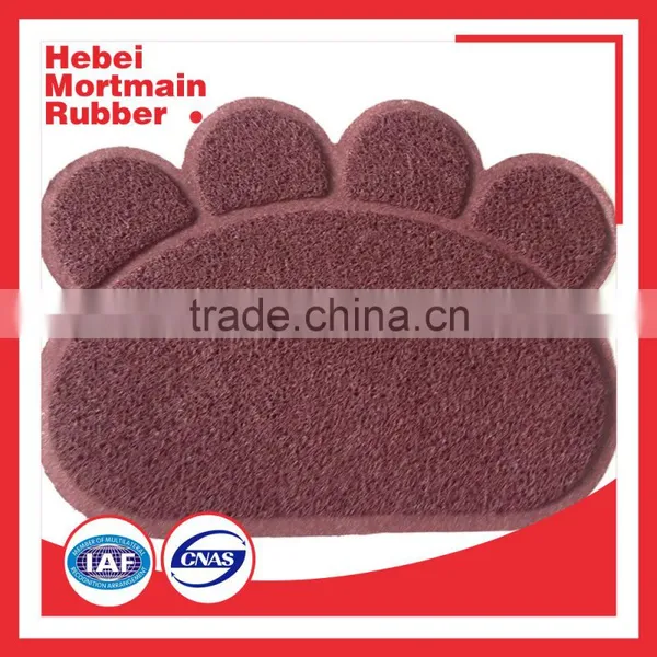 Anti-slip Customs Foot Print Pvc Room Mat Pvc Door Mat Outdoor Pvc Door Mat photo-3