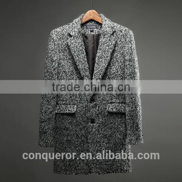 Wool Winter Men Overcoat BCL008 photo-2