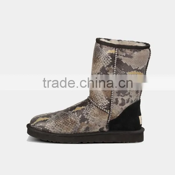 Fluffy Printed Winter Snow Boot photo-3