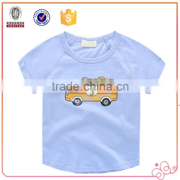 OEM Service Customized Kid T-shirt 100% Cotton Cute Kid Clothes photo-2