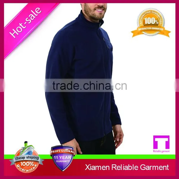 2015 New Model Designer Zipped Style Cheap Fleece Jacket photo-2