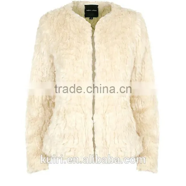 Hot Sale Ladies' Fashion 100% Real Natural REX Rabbit Fur Coat Women's Winter Rex Fur Coat Outerwear Coats Plus Size photo-4