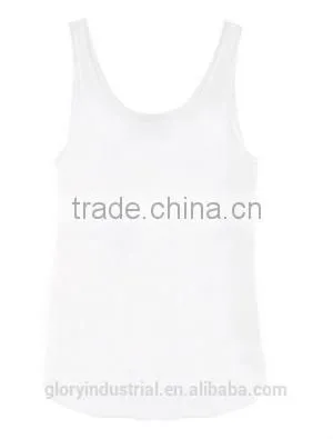 Fashion Street Personality Pattern Water Print Women Tank Top(White) photo-3