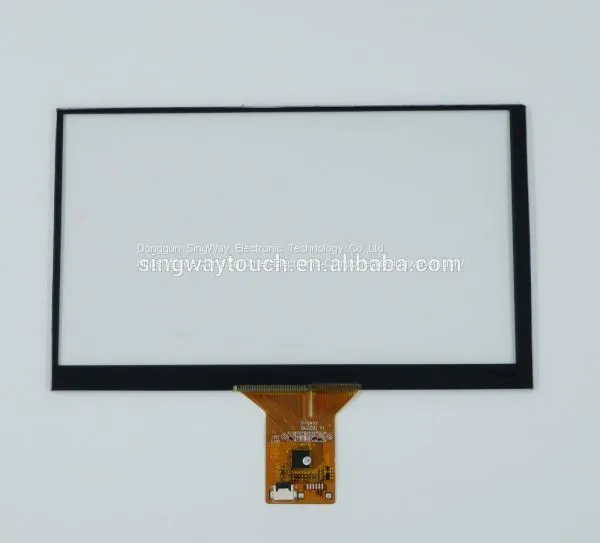 Standard 7 Inch IIC Interface Capacitive Touch Panel for Navigation