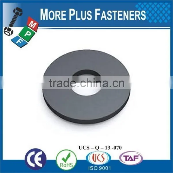 Made In Taiwan Plastic Flat Washer Black Nylon Reinforced Rubber Fender Thrust Round photo-6