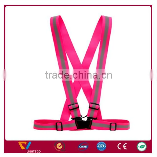 En13356 High Visibility Reflective Safety Traffic Vest Belt Clothing photo-2