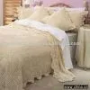 Hand Knitted Bed Spread,Bedding Set