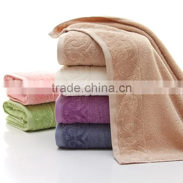 Wholesale Luxury 100% Cotton Jacquard Hotel Bath Towel Set photo-6