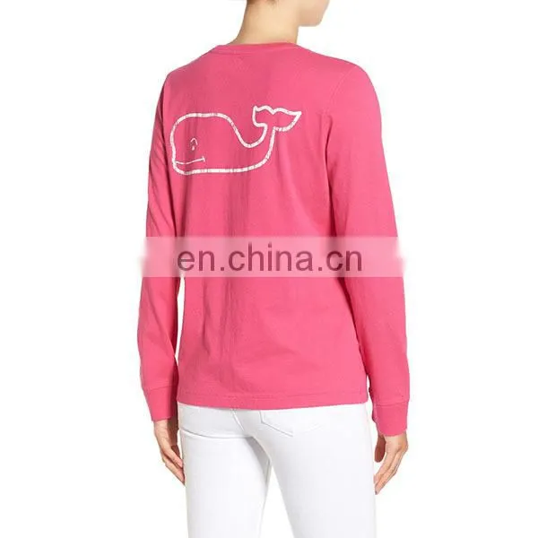 Custom Graphic Long Sleeve Sweater T-shirt Newest Printing Casual Women T Shirt photo-4
