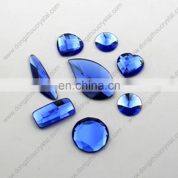 DZ-1012 Wholesale Loose Crystal Garment Beads Mirror Glass Stone for Clothing Decoration photo-3