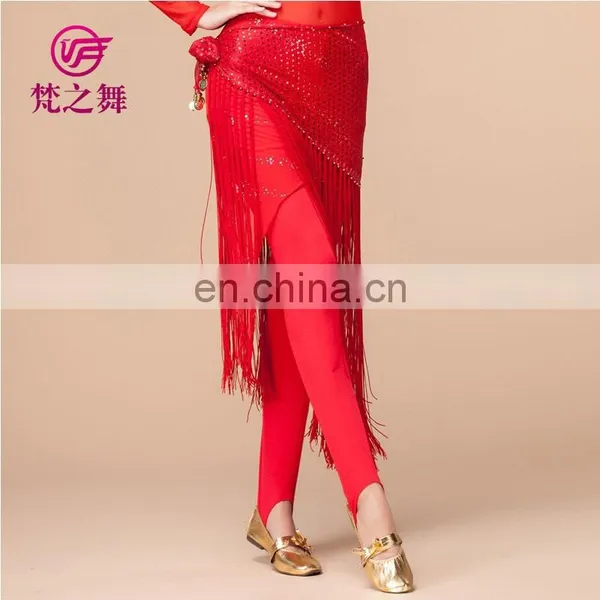 Practice Cotton Long Women Belly Dance Tight Pant K-4037#