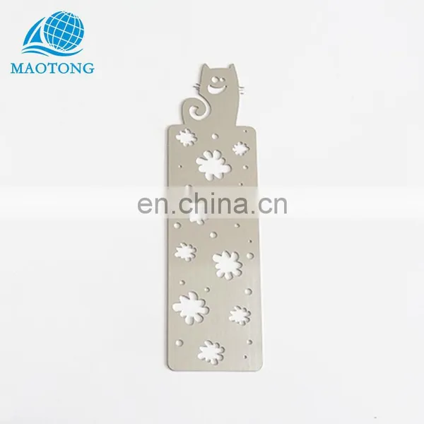 Promotion China Manufacturer Cheap Custom Metal Gifts Stainless Steel Bookmarks for Books photo-4