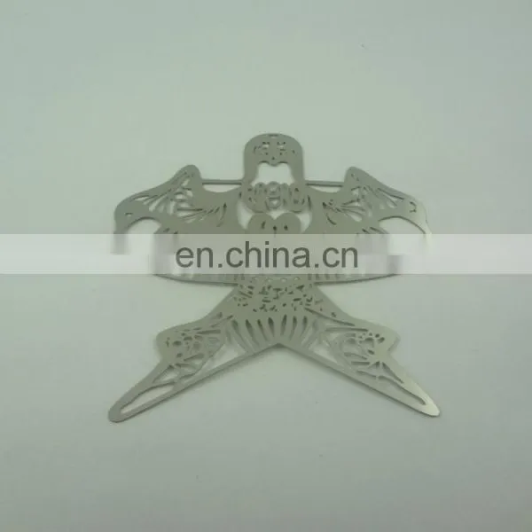 Custom Silver Bird Metal Bookmark photo-4