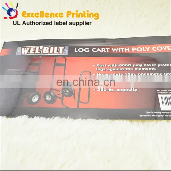 good price self adhesive label paper