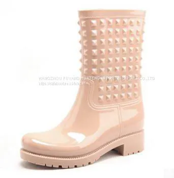 Vogue Women PVC Rain Shoe, Ladies's Rain Shoes, Popular Style Shoe, New Fashion Women Shoes photo-3