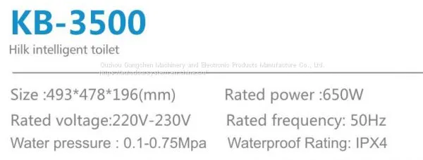KB3500 Bide Inodoro Inteligente photo-3