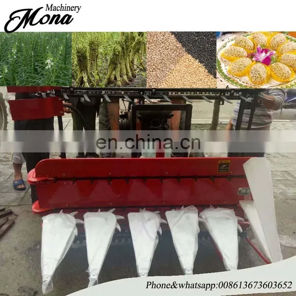 Walking Tractor Sesame Cutting Machine / Sesame Cutter / Sesame Harvester With High Quality photo-6