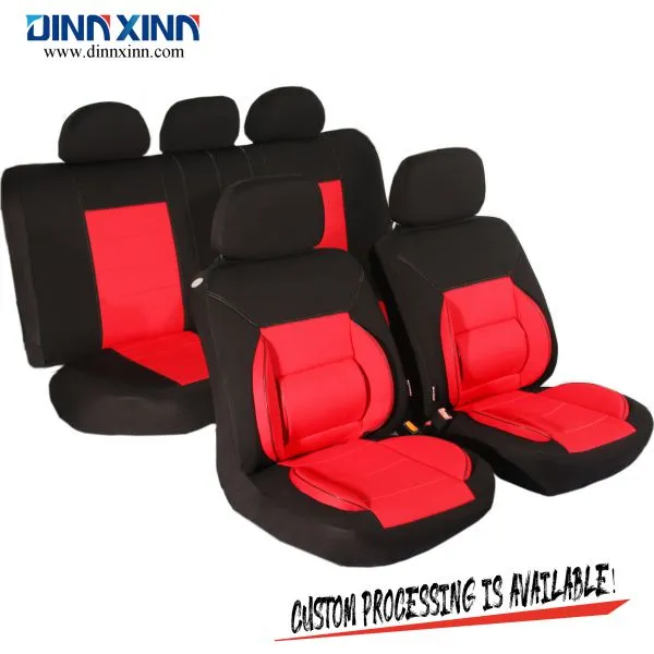 DinnXinn Lincoln 9 Pcs Full Set Polyester Car Seat Cover Universal Supplier China photo-3
