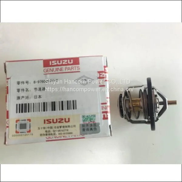 Genuine THERMOSTAT 8976020483 Isuzu Engine Parts