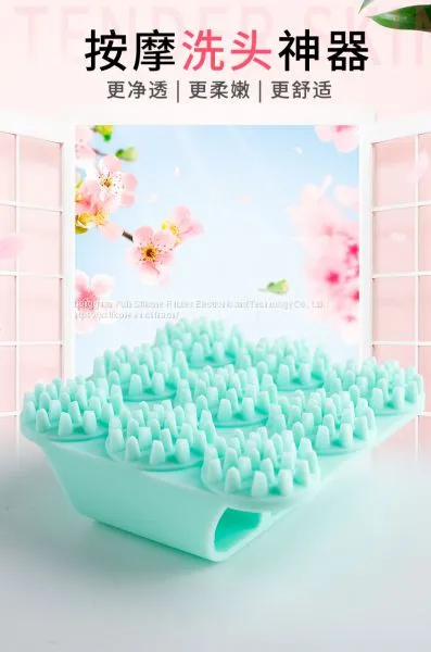 Soft Massage Baby Bath Shower Wash Cleaner Bath Brush Body Shower Sponge Silicone For Adult photo-4