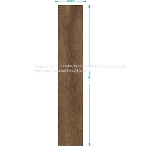 Waterproof Eco-Friendly Wood Grain PVC Vinyl Flooring photo-3