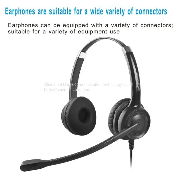 China Beien CS12 PB Telephone Call Center Headset Noise-cancelling Headset Customer Service photo-5