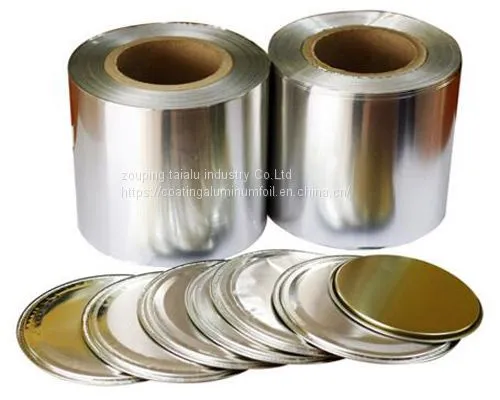 8011 Lacquer Aluminium Foil for Milk Powder Tin Can Seal photo-2