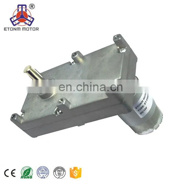 50 Rpm High Torque 12V ET-FGM119 DC Right Angle Gear Motor photo-2