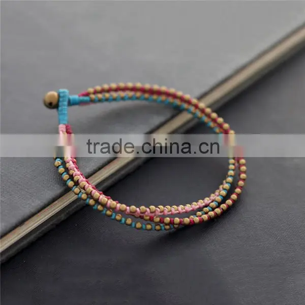 Miyuki Asian Costume Jewelry Made in China Woven Bracelet XE09-199 photo-5