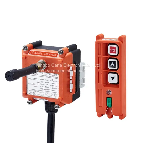 Telecontrol UTING F21-2S Industrial Radio Remote Control AC/DC Universal Wireless Control for Crane 1 Transmitter and 1 Receiver photo-2