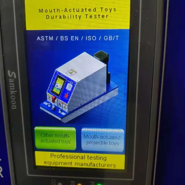 Mouth Actuated Toys Testing Equipment Durability Tester Touch Control Screen photo-2
