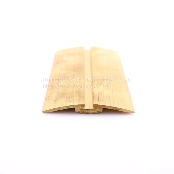 Luxury Decorative Extruded Brass Profile Brass Door Track photo-2