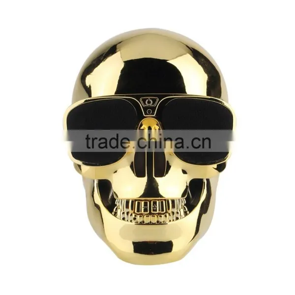 2015 Newest Products Skull Bluetooth Speaker NFC Promotional Halloween Gift Bluetooth Speakerer photo-2
