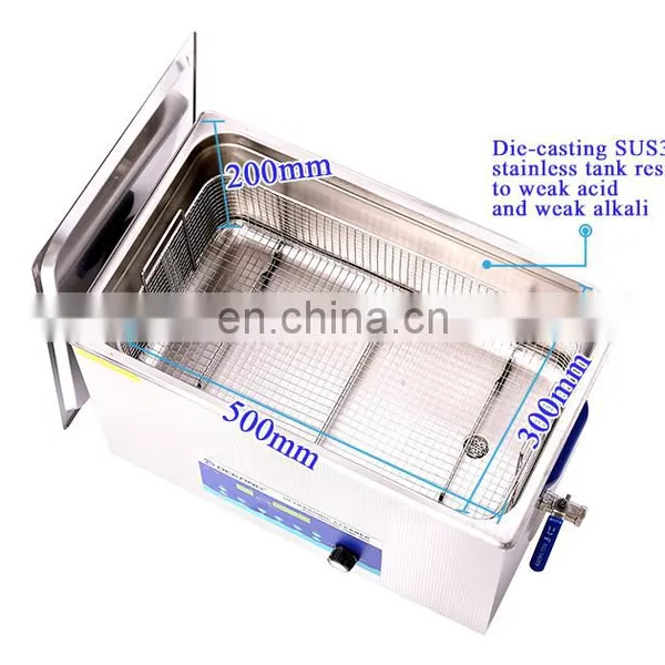 Ultrasonic Blind Cleaning Machine Power Adjustable and Dual Frequency for Car Parts Wash photo-4