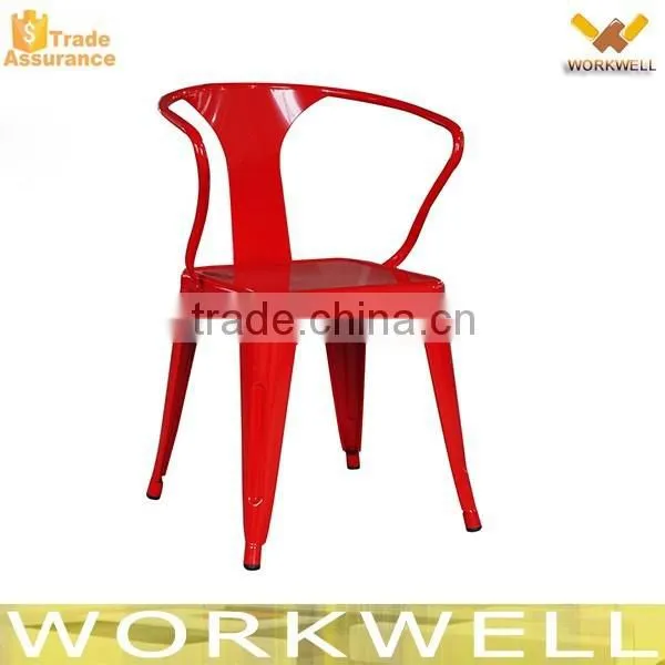 WorkWell Industrial Colorful Metal Metal Garden Chair Kw-St18 photo-2