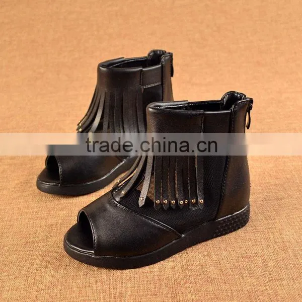 C23211B New Fashion Sandal for Kids Girls Children Summer Tassel Shoes photo-2