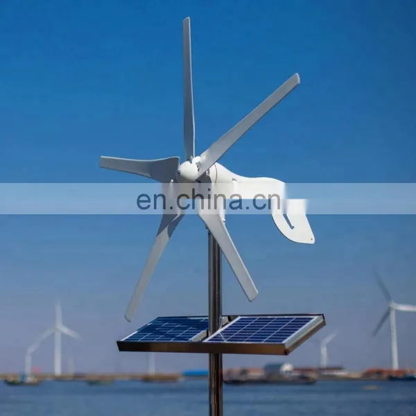 48V Wind Solar Energy System Include 100W Solar Panel And 400W Wind Generator Home Use Home Use Solar Panel photo-2