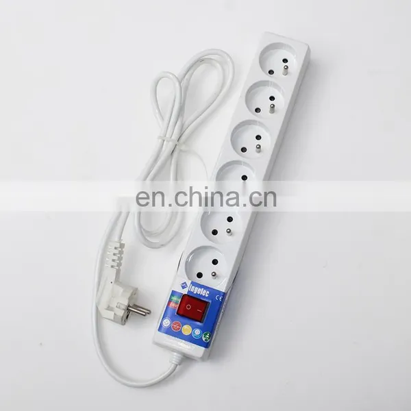 Hot Sell French 5way Ingelec Extension Socket With Switch photo-2