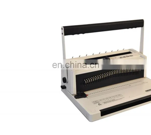 China Desktop Perdect Calendar/ Book Printing Ring Binding Machine With Low Price photo-2