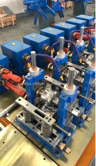 High Speed Hollow Steel Section Manufacturing Line photo-3