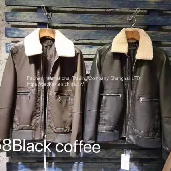 Men's PU Leather Jacket photo-4