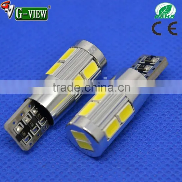 T10/194 Hotsale 10smd T10 5630 Led Car Bulb,Canbus Error Free Car Led Bulb ,t10 Auto Led photo-2