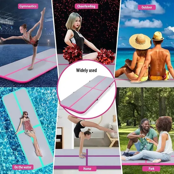 Air Track Inflatable Gymnastics Tumbling Mat With Air Pump photo-4