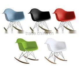 Foshan Master Living Plastic PP Seat Living Room Furniture RAR Rocking Chair Supplier's Choice photo-3