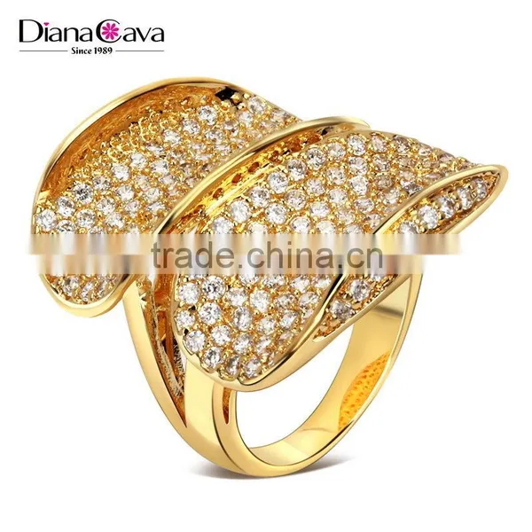 Limited Style Big Luxury Setting Cubic Zirconia Women Engagement Party Deluxe Ring photo-2