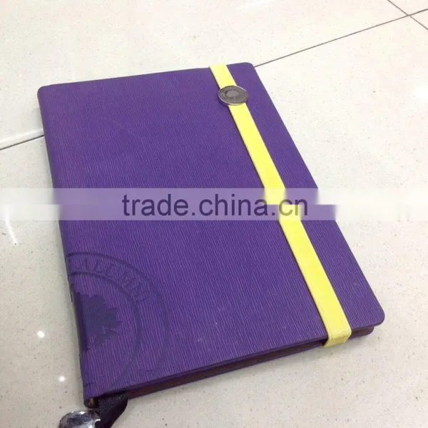 Laser Engraving Logo Notebook With String photo-2