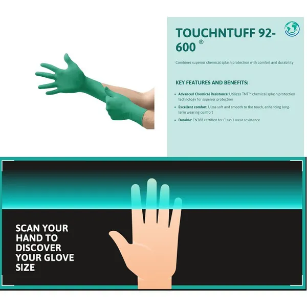 Disposable Nitrile Chemical Resistant Gloves photo-2