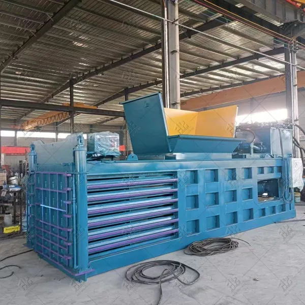 Textile Scrap Press Baling Hydraulic Cardboard Baler Machine Waste Paper Automatic Horizontal Balers photo-5
